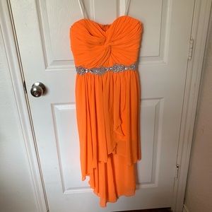 Bright Hi Low dress